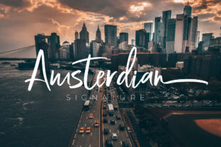 Amsterdian Font: A Contemporary Script for Craft and Commerce