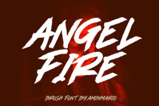 Angel Fire: A Script Font for Business Branding
