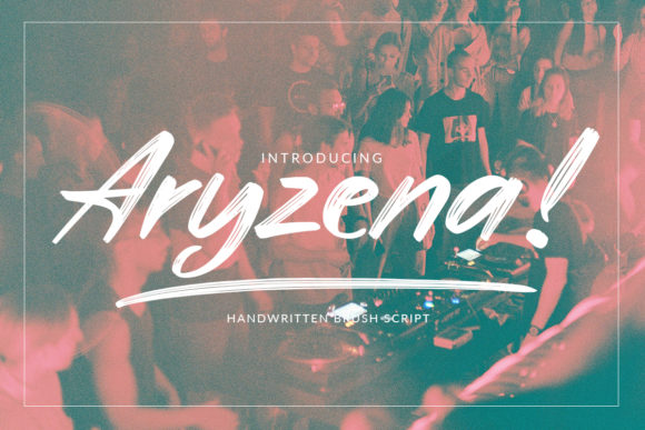Aryzena: A Playful Script Font That Elevates Campaign Messaging