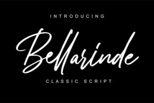 Bellarinde: A Script Font for Elegant Design
