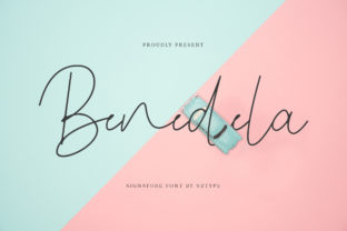 Benedela: A Script Font for Editorial Excellence