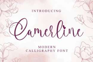 Camerline: A Script Font for Creative Projects