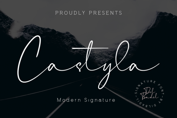 Castyla: A Script Font for Elegant Design