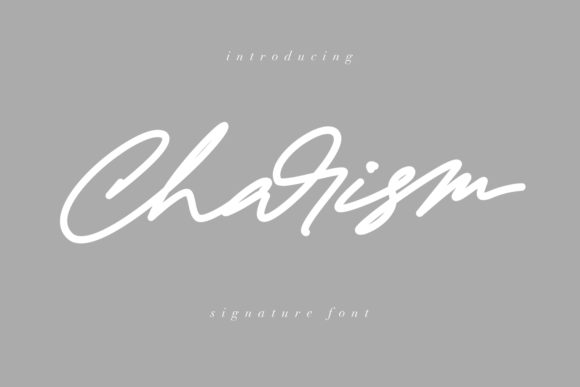 Charism Font: A Script Typeface That Elevates Campaign Design