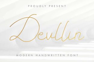 Devllin: A Script Font for Creative Makers