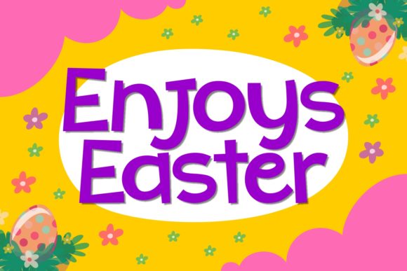 Enjoys Easter: A Script Font for Authentic Digital Design