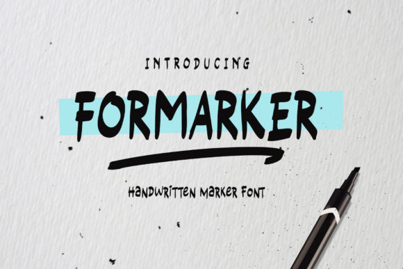 Formarker: A Fun Script Font