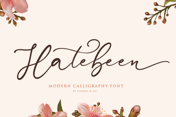Hatebeen: A Script Font for Creative Campaigns