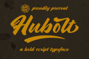 Hubolt: A Script Font That Elevates Branding with Style