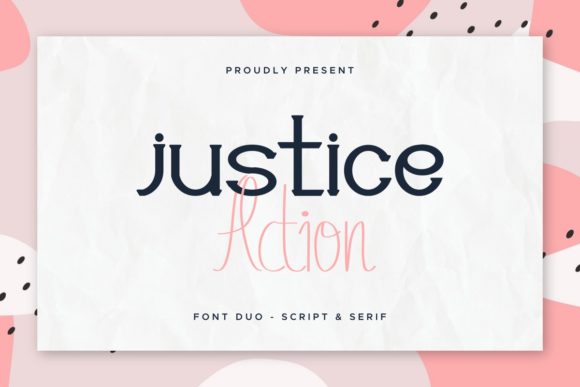 Justice Action: A Font for Impact
