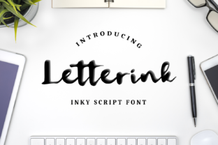 Letterink: A Script Font for Creative Branding