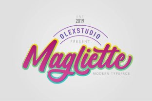 Magliette: A Script Font for Editorial Design