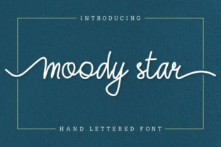 Moody Star: A Script Font for Web Design