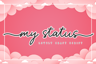 My Status: A Script Font for Elegant Design