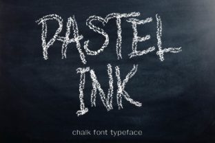 Pastel Ink: A Raw Script Font for Creative Projects