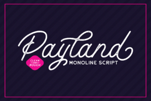 Payland: A Script Font for Web Design