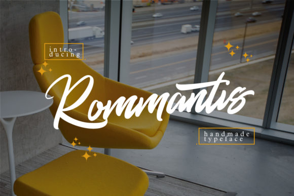 Rommantis Font for Professional Branding