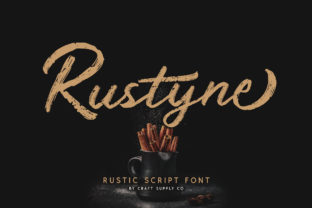 Rustyne Font: Rustic Script for Web Design