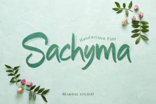 Sachyma: A Fun Script Font for Digital Marketing