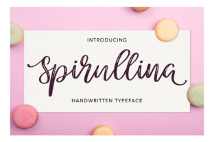 Spirullina: A Beautiful Script Font