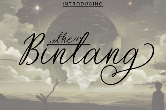 The Bintang: A Script Font for Web Design