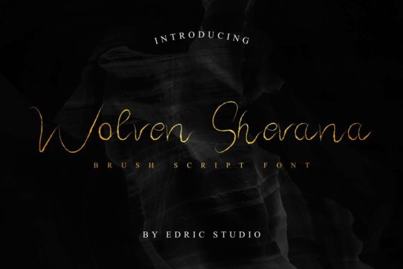 Wolven Shevana: A Grunge Script Font for Bold Campaigns