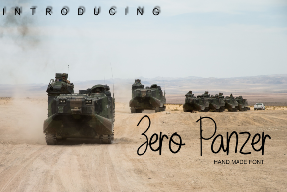 Zero Panzer Font Review